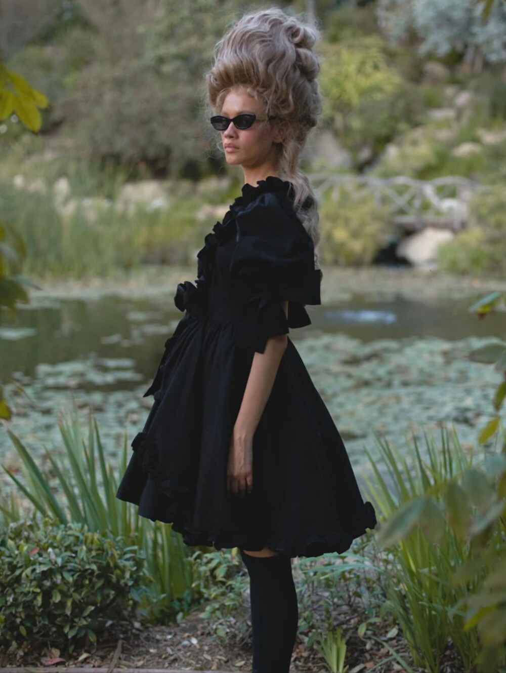 Selkie Black Caviar Dress Xl - Picture 4 of 10